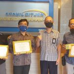 Satuan Bantek Mendapatkan Penghargaan Dari Kantor Wilayah Direktorat Jenderal Perbendaharaan Sebagai “10 SATKER DENGAN REALISASI TERBAIK”