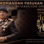 Komandan Pasukan Gegana Beserta Staff Mengucapkan Selamat Hari Raya Idul Adha 1441 H