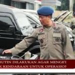 pengecekan Rutin Kendaraan Dinas Dipimpin Langsung Komandan Satuan Bantek Pasukan Gegana Kombes Pol Drs Dadang Rahardja S.H,M.H