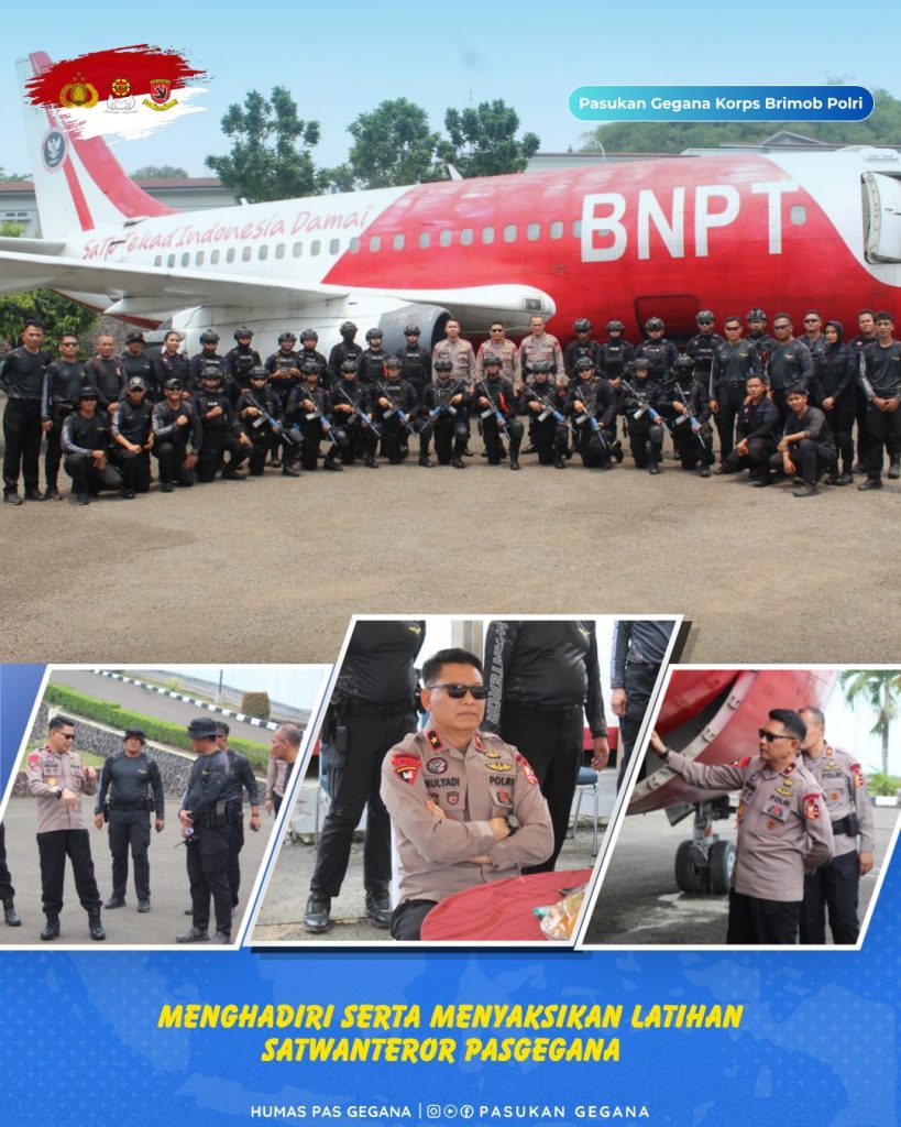 DANPAS GEGANA KORBRIMOB POLRI HADIRI  LATHARPUAN WANTEROR